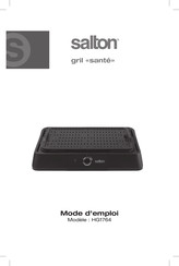 Salton HG1764 Mode D'emploi