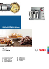 Bosch OptiMUM MUM9A66R00 Mode D'emploi