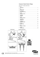Invacare Stand Assist Manuel D'utilisation