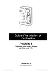 GAI-Tronics Auteldac 5 Guide D'installation Et D'utilisation