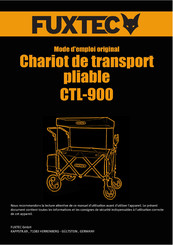 FUXTEC CTL-900 Mode D'emploi Original