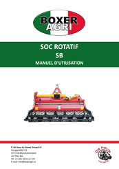 De Heus BOXER AGRI SB Manuel D'utilisation