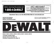 DeWalt DC613 Guide D'utilisation