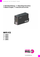 Abicor Binzel eBOX MFS-V3 Mode D'emploi