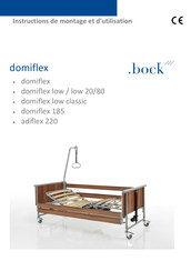 Hermann Bock domiflex low 20 Instructions De Montage Et D'utilisation