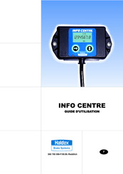 Haldex INFO CENTRE Guide D'utilisation
