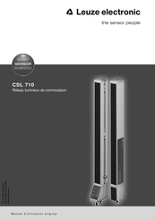 Leuze electronic CSL 710 Série Manuel D'utilisation Original