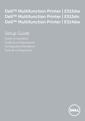 Dell E514dw Guide D'installation