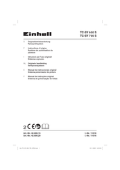 EINHELL TC-SY 700 S Instructions D'origine