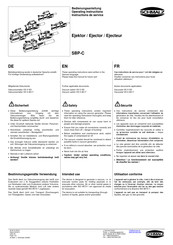 schmalz SBP-C Série Instructions De Service