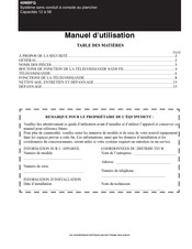 Carrier Performance 40MBFQ Manuel D'utilisation