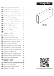 Hansgrohe iBox Hub 25020180 Mode D'emploi / Instructions De Montage
