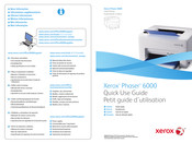 Xerox Phaser 6000 Petit Guide D'utilisation