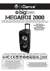 Bigben iDance MEGABOX 2000 Manuel D'utilisation