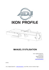 Adj Ikon Profile Manuel D'utilisation