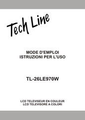 Tech Line TL-26LE970W Mode D'emploi