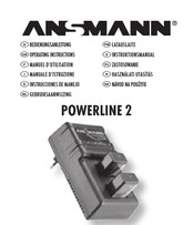 ANSMANN POWERLINE 2 Manuel D'utilisation