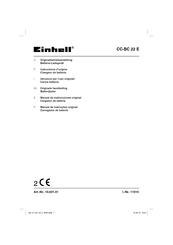 EINHELL CC-BC 22 E Instructions D'origine