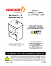 Enerzone EB00025 Manuel D'installation Et D'utilisation
