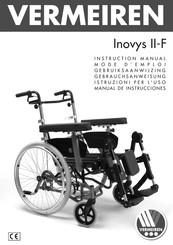 Vermeiren Inovys II-F Mode D'emploi