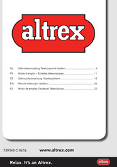 Altrex TL Smart Up Active Mode D'emploi