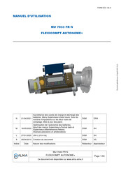 Alma FLEXICOMPT AUTONOME+ Manuel D'utilisation