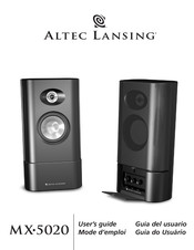 Altec Lansing MX 5020 Mode D'emploi