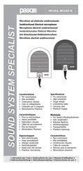 paco MC102 Manuel D'utilisation