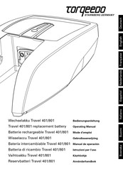 Torqeedo 401/801 Mode D'emploi