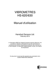 Hansford sensors HS-620 Manuel D'utilisation