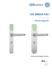 CEStronics CES OMEGA FLEX Instructions D'assemblage