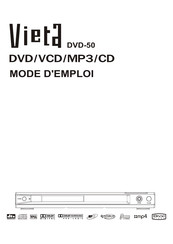 VIETA DVD-50 Mode D'emploi