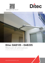 DITEC DAB205 Manuel D'utilisation