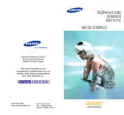 Samsung SGH-N100EA Mode D'emploi