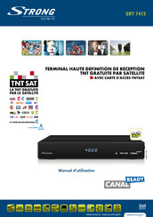 Strong Digital TV SRT 7415 Manuel D'utilisation