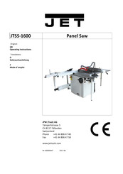 Jet JTSS-1600 Mode D'emploi