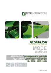AESKU.DIAGNOSTICS AESKULISA 6035 Mode D'emploi