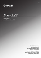 Yamaha DSP-AZ2 Mode D'emploi