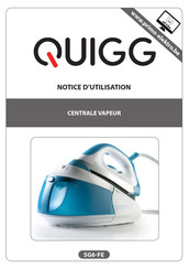 QUIGG SG6-F Notice D'utilisation