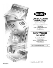 Crosley CUD4000T Guide D'utilisation Et D'entretien