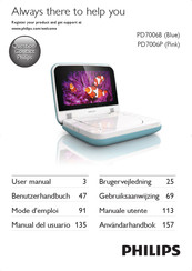 Philips PD7006P/12 Mode D'emploi