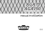 VOX Amplification AGA150 Manuel D'utilisation