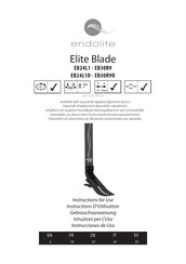 endolite Elite Blade EB30R9 Instructions D'utilisation