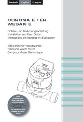Diehl Metering CORONA E Instructions De Montage Et D'utilisation
