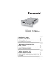 Panasonic TY-FB12LC Mode D'emploi