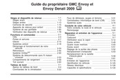 GMC Envoy Denali 2009 Guide Du Propriétaire