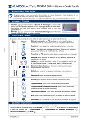 Maico touchTymp MI 36 Guide Rapide