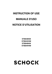 SCHOCK STIB84BKM Notice D'utilisation