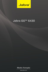 Jabra GO 6430 Mode D'emploi