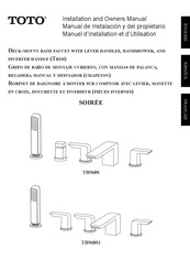 Toto TB960S Manuel D'installation Et D'utilisation